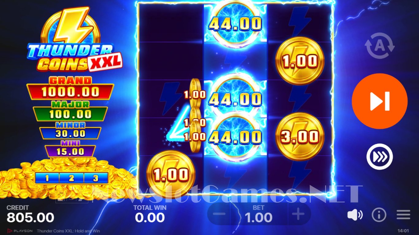Thunder Coins XXL Slot Slot Image in Demo - pic. 8