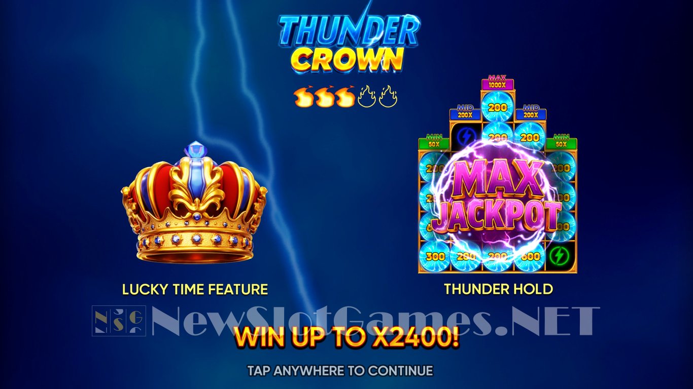 Thunder Crown Slot Demo Image