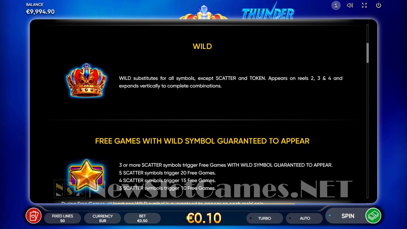 Thunder Crown Slot Slot Image in Demo - pic. 6