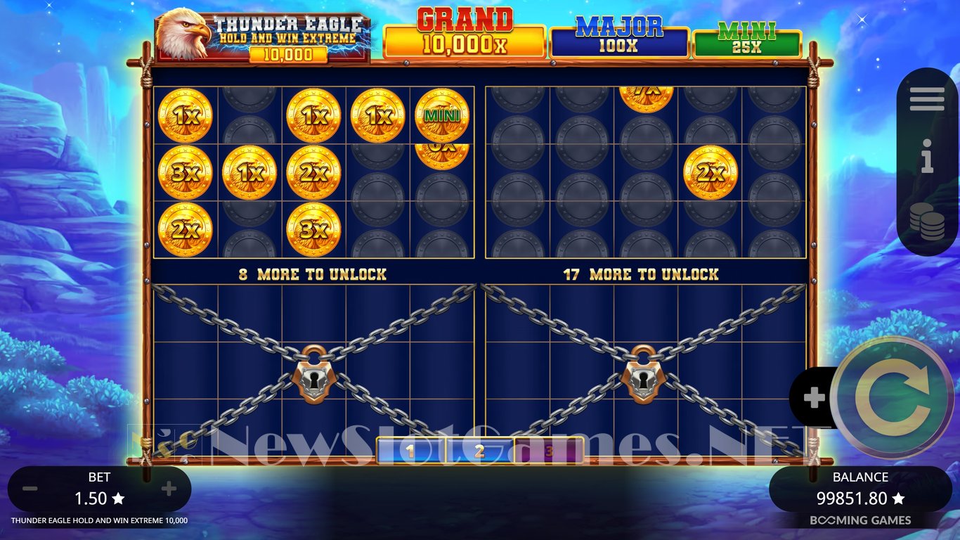 Thunder Eagle Hold and Win Extreme 10000 Slot Slot Image in Demo - pic. 8