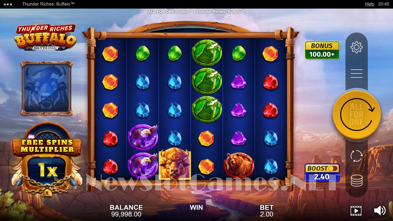 Thunder Riches Buffalo Slot Slot Image in Demo - pic. 2