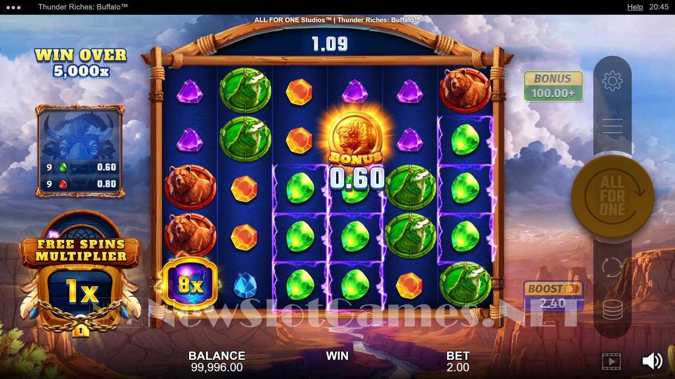 Thunder Riches Buffalo Slot Slot Image in Demo - pic. 4