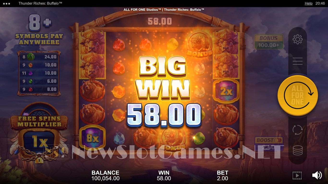 Thunder Riches Buffalo Slot Slot Image in Demo - pic. 6