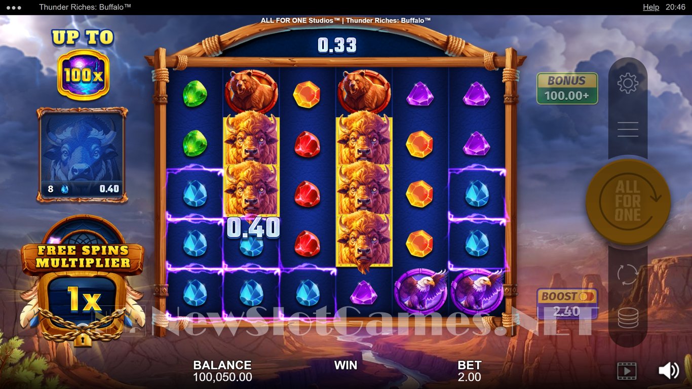 Thunder Riches Buffalo Slot Slot Image in Demo - pic. 7