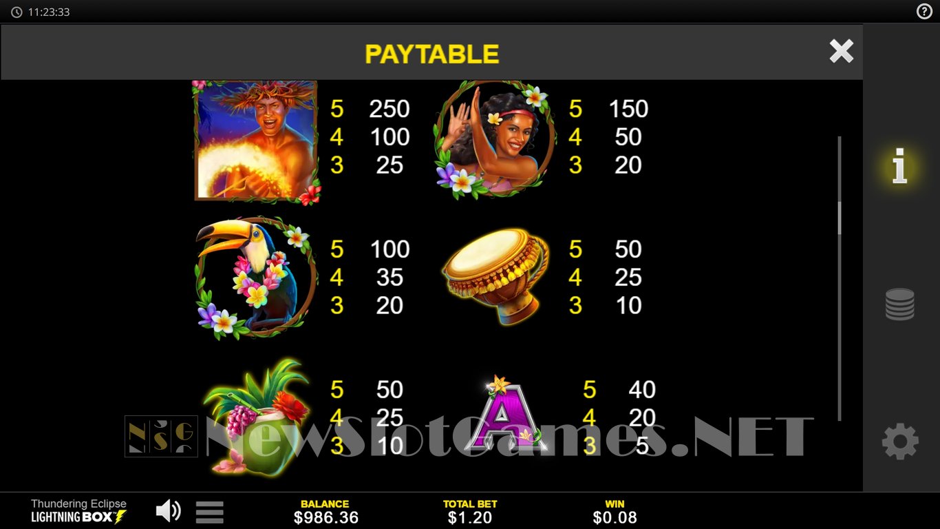 Thundering Eclipse Slot Slot Image in Demo - pic. 7