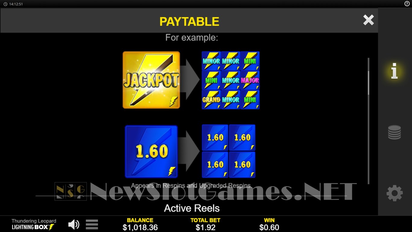 Thundering Leopard Slot Slot Image in Demo - pic. 6