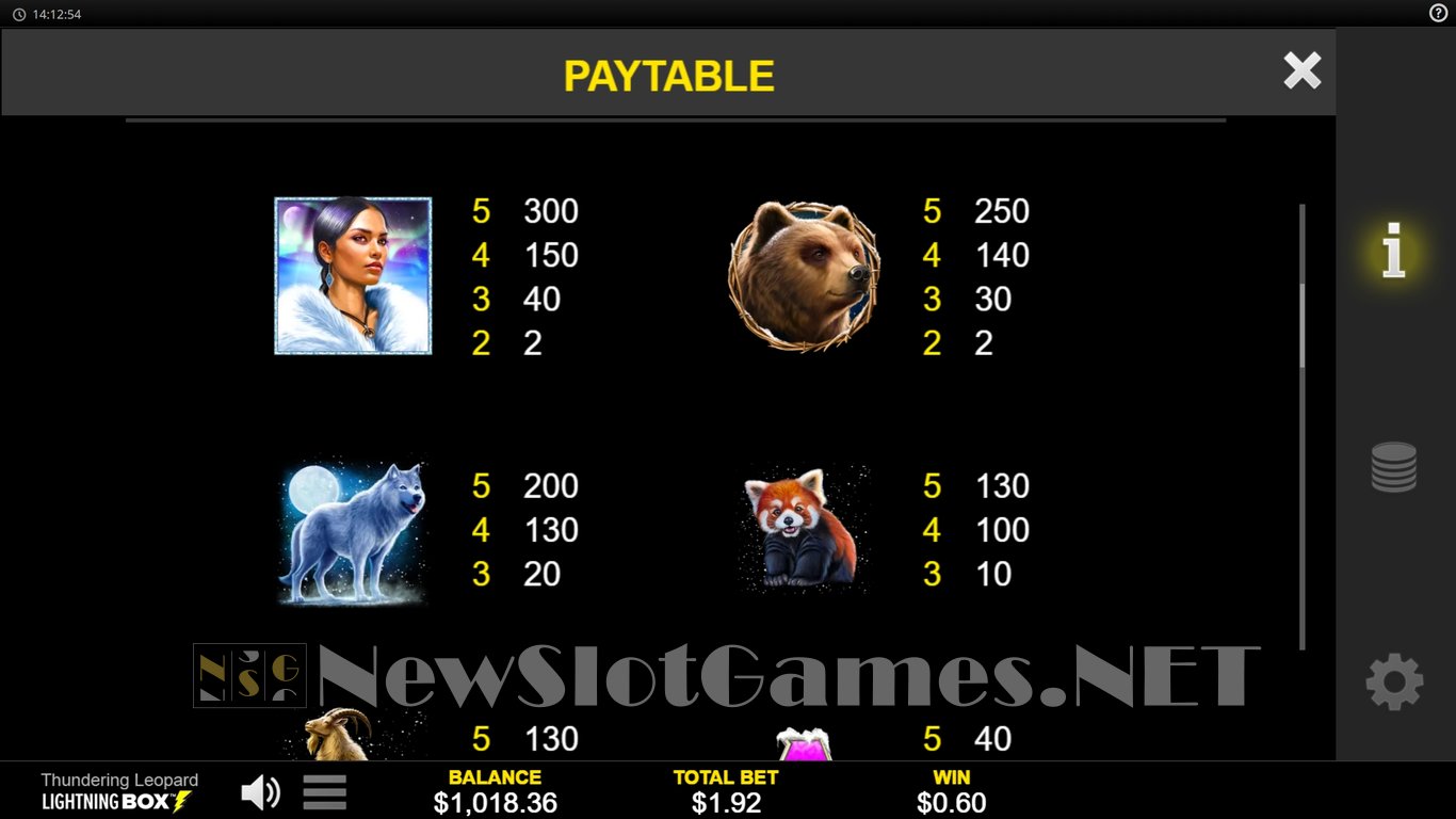 Thundering Leopard Slot Slot Image in Demo - pic. 7