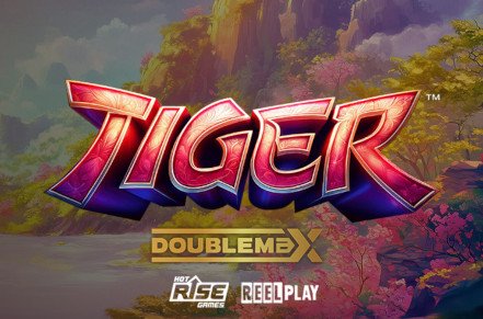 Tiger DoubleMax Slot Logo