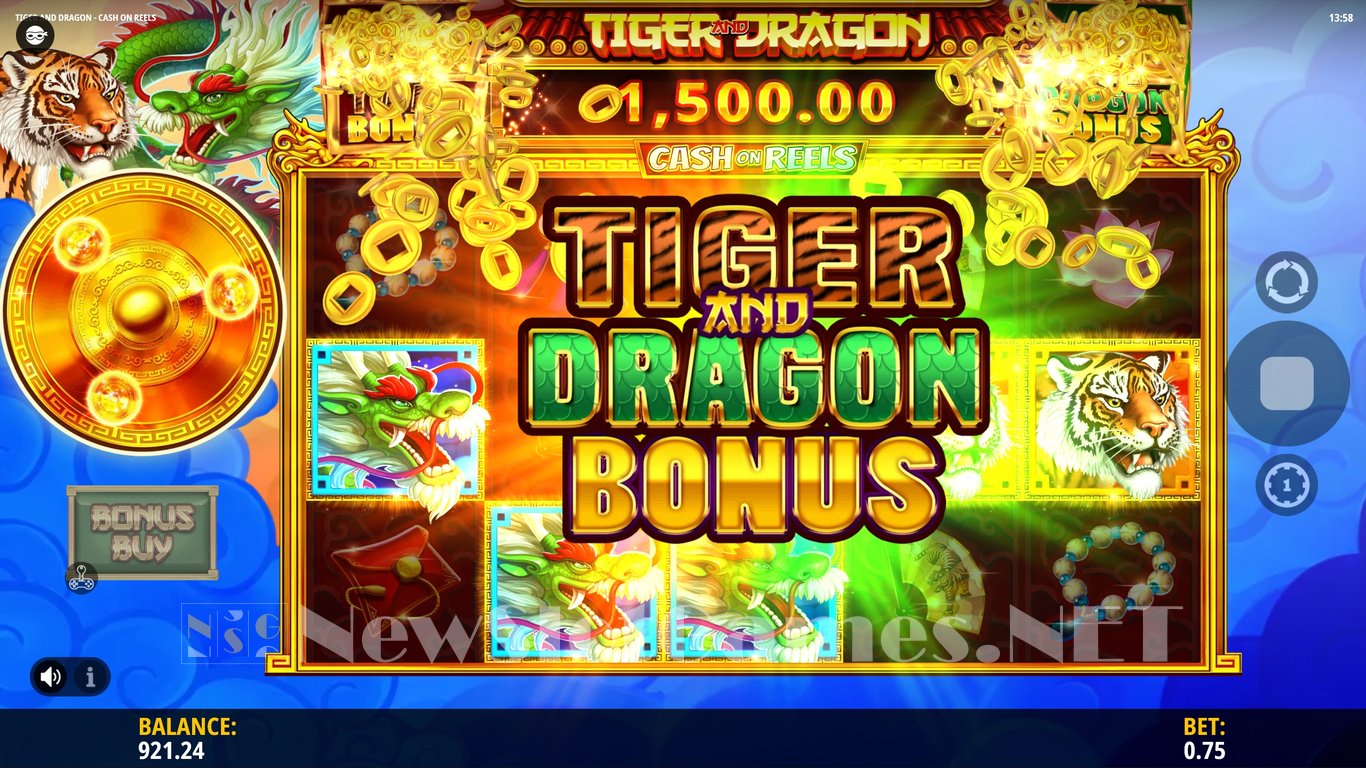 Tiger and Dragon - Cash on Reels Slot Slot Image in Demo - pic. 6