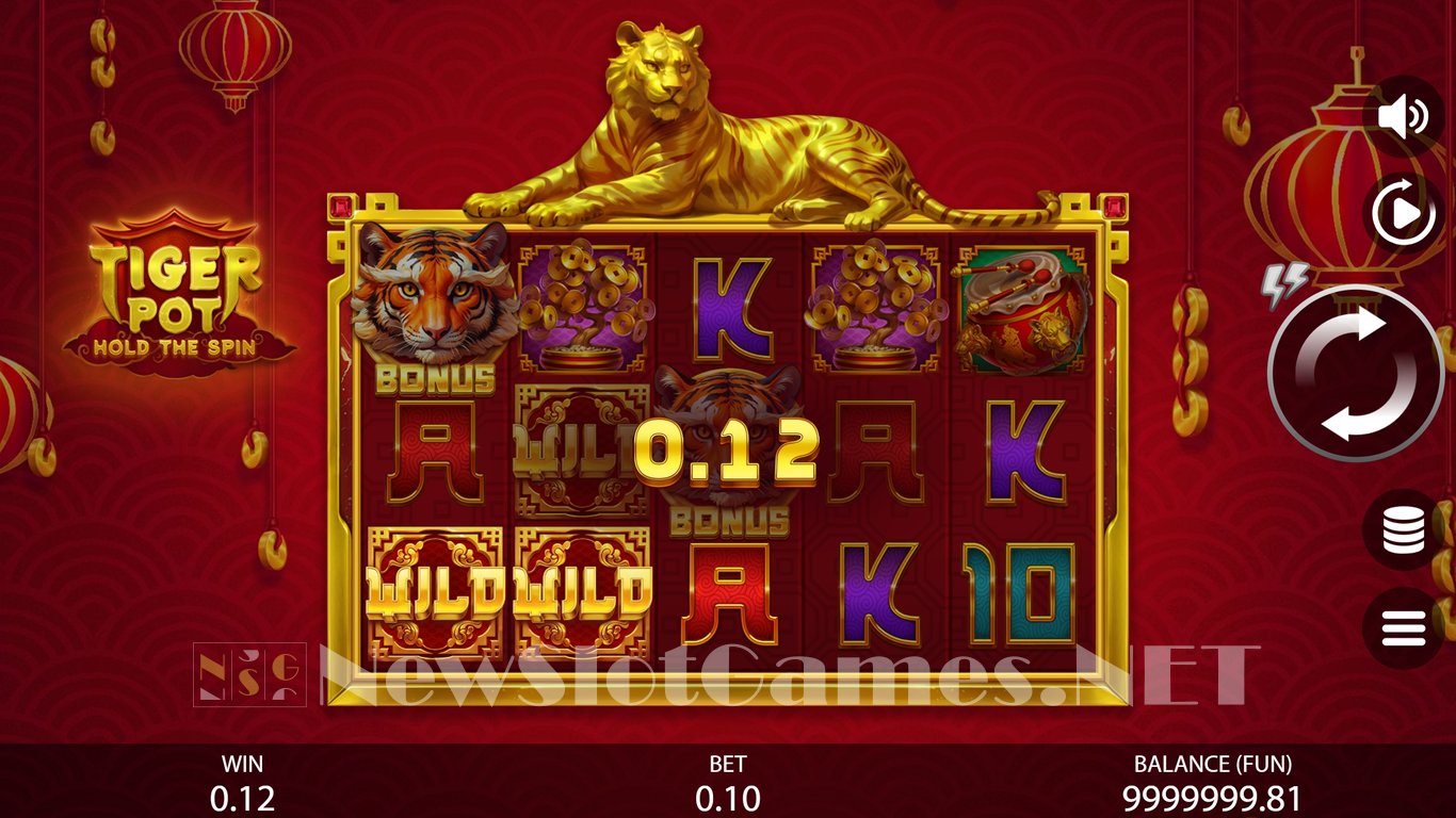 Tiger Pot Hold The Spin Slot Slot Image in Demo - pic. 3