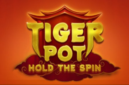 Tiger Pot Hold The Spin Slot Logo
