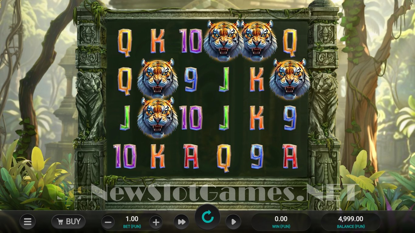 Tiger Shrine Slot Demo Image