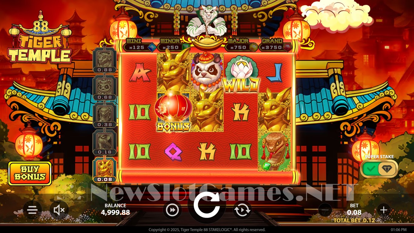 Tiger Temple 88 Slot Slot Image in Demo - pic. 2
