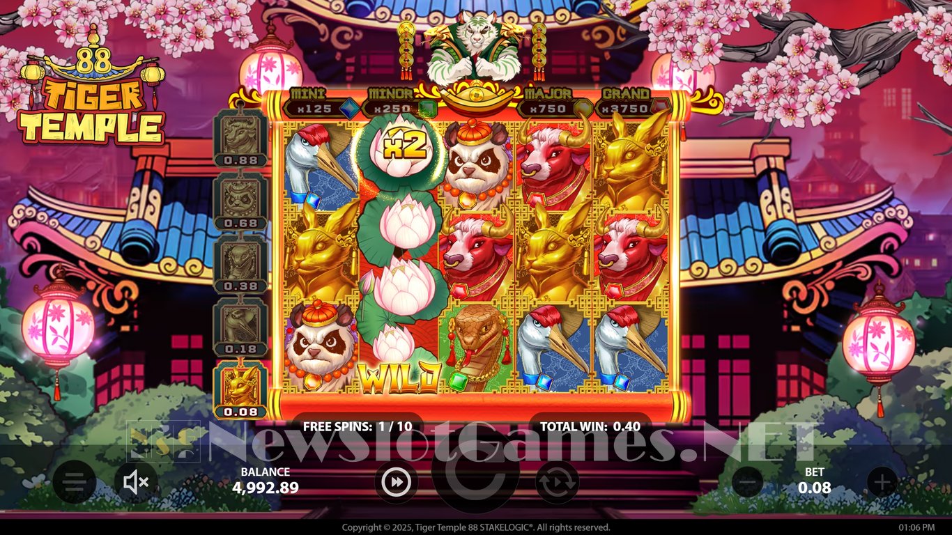 Tiger Temple 88 Slot Slot Image in Demo - pic. 8