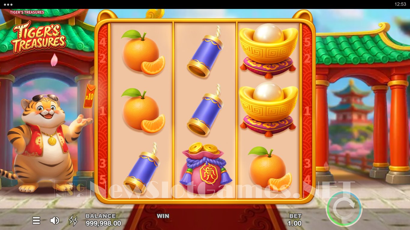 Tigers Treasures Slot Demo Image