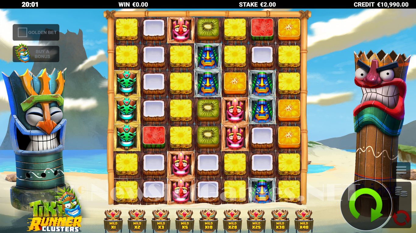Tiki Runner Clusters Slot Slot Image in Demo - pic. 3