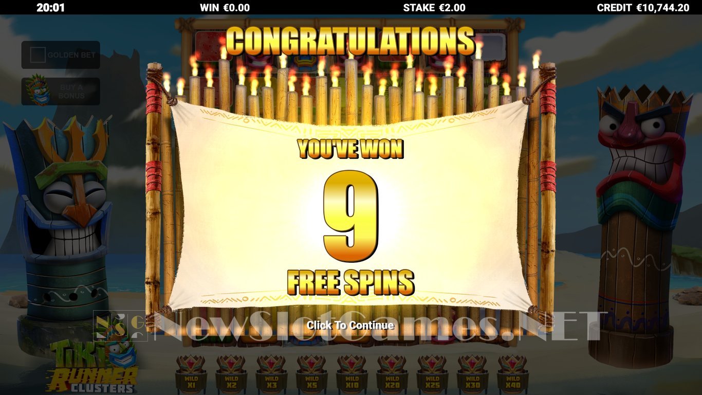 Tiki Runner Clusters Slot Slot Image in Demo - pic. 7