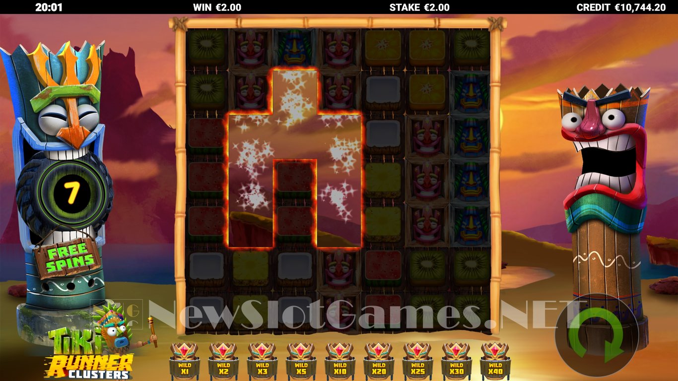 Tiki Runner Clusters Slot Slot Image in Demo - pic. 8