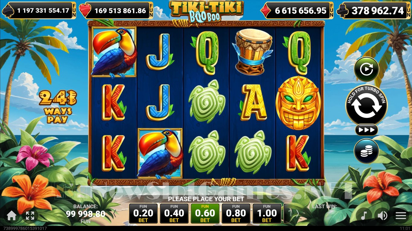 Tiki Tiki Boo Boo Slot Demo Image