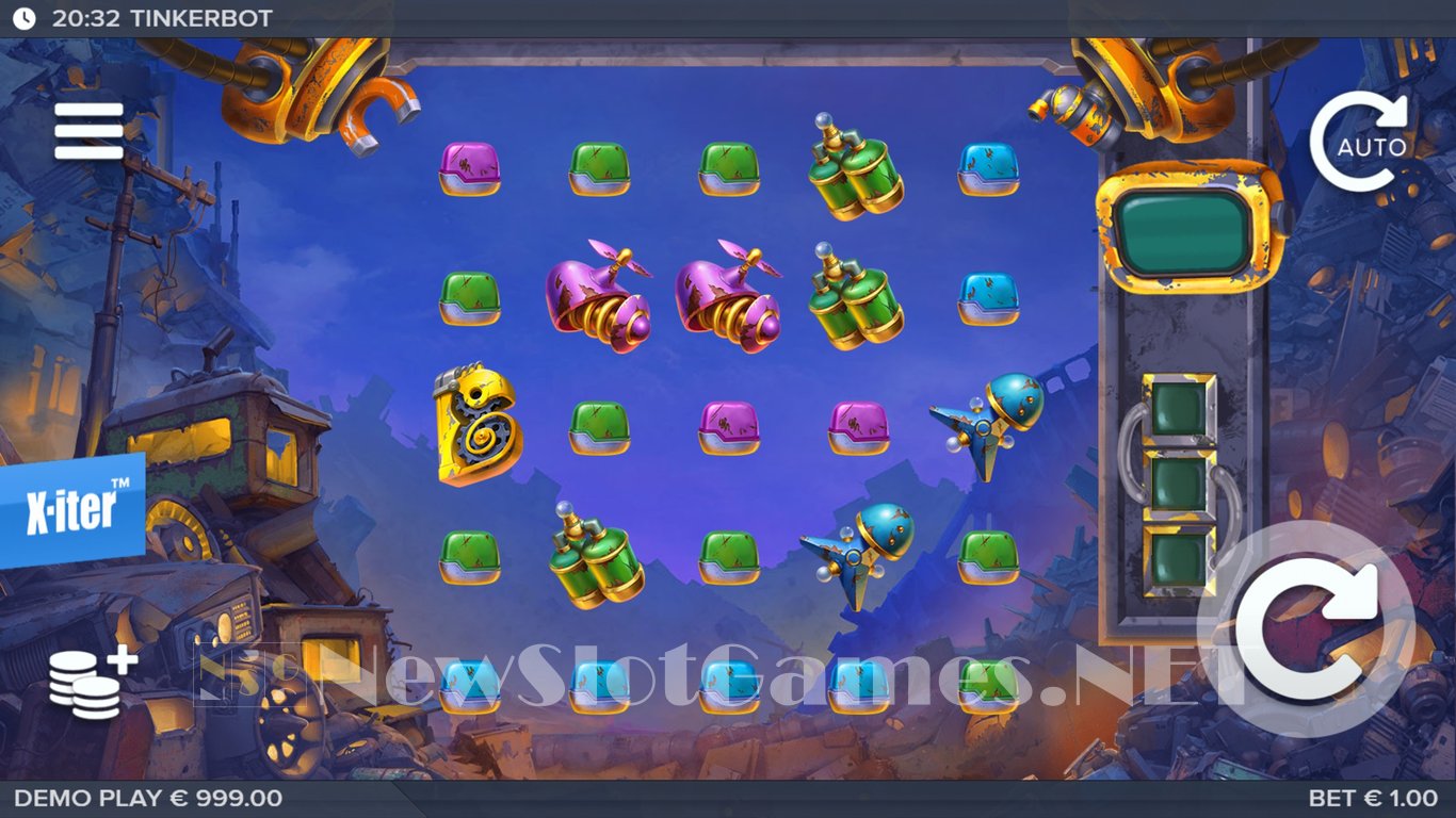 Tinkerbot Slot Demo Image