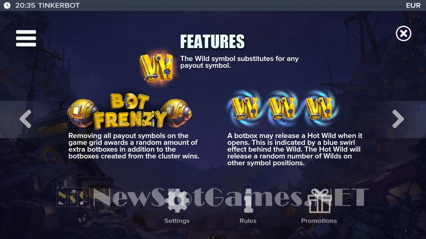 Tinkerbot Slot Slot Image in Demo - pic. 15