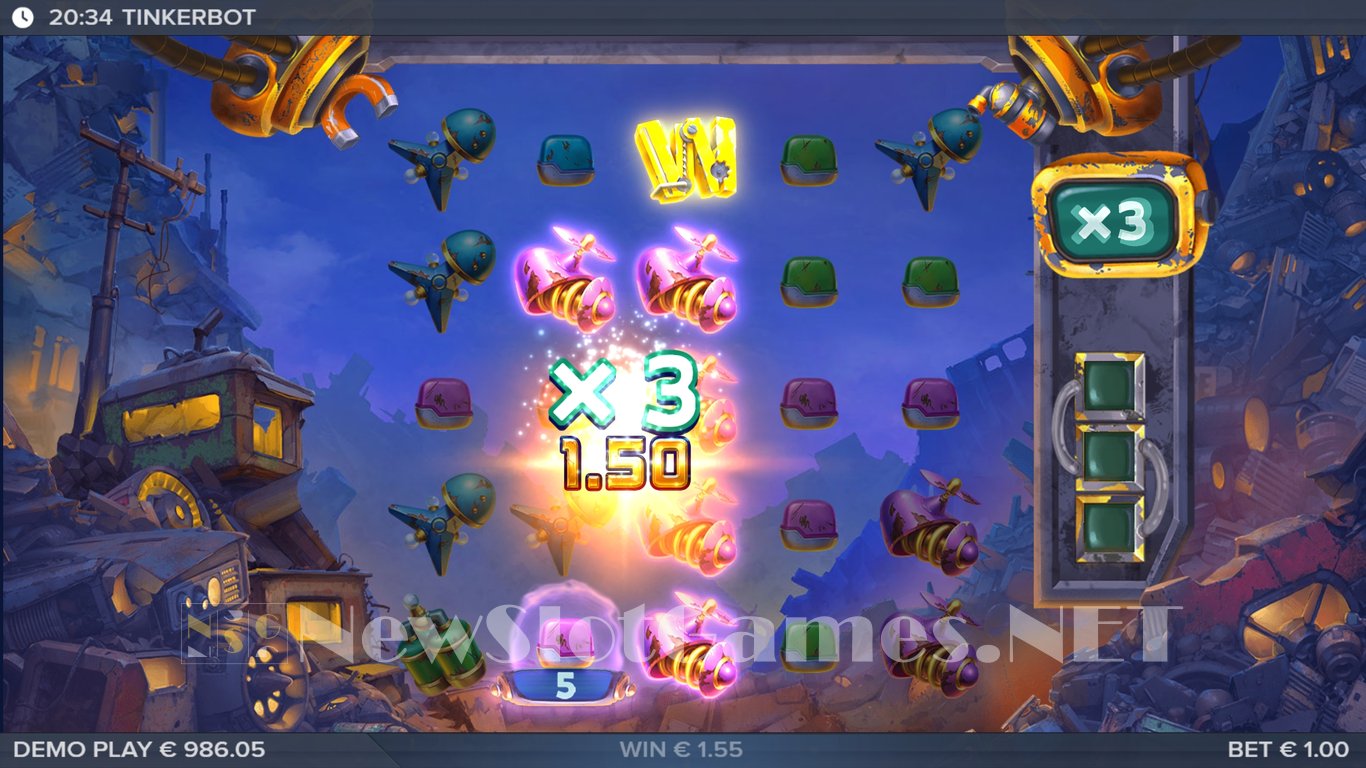 Tinkerbot Slot Slot Image in Demo - pic. 8