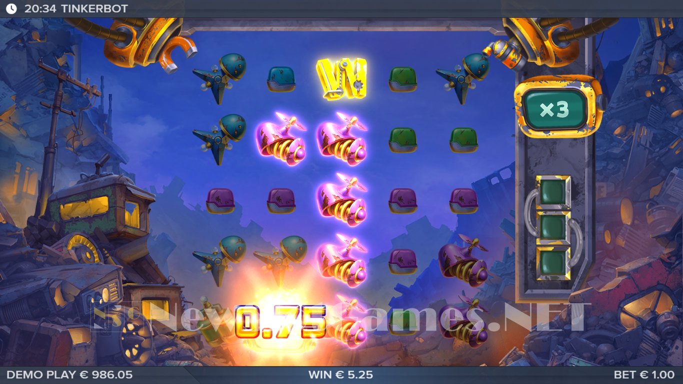 Tinkerbot Slot Slot Image in Demo - pic. 9