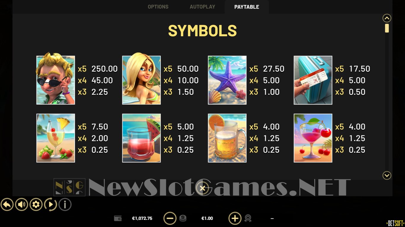 The Tipsy Tourist Beach Bonanza Slot Slot Image in Demo - pic. 12