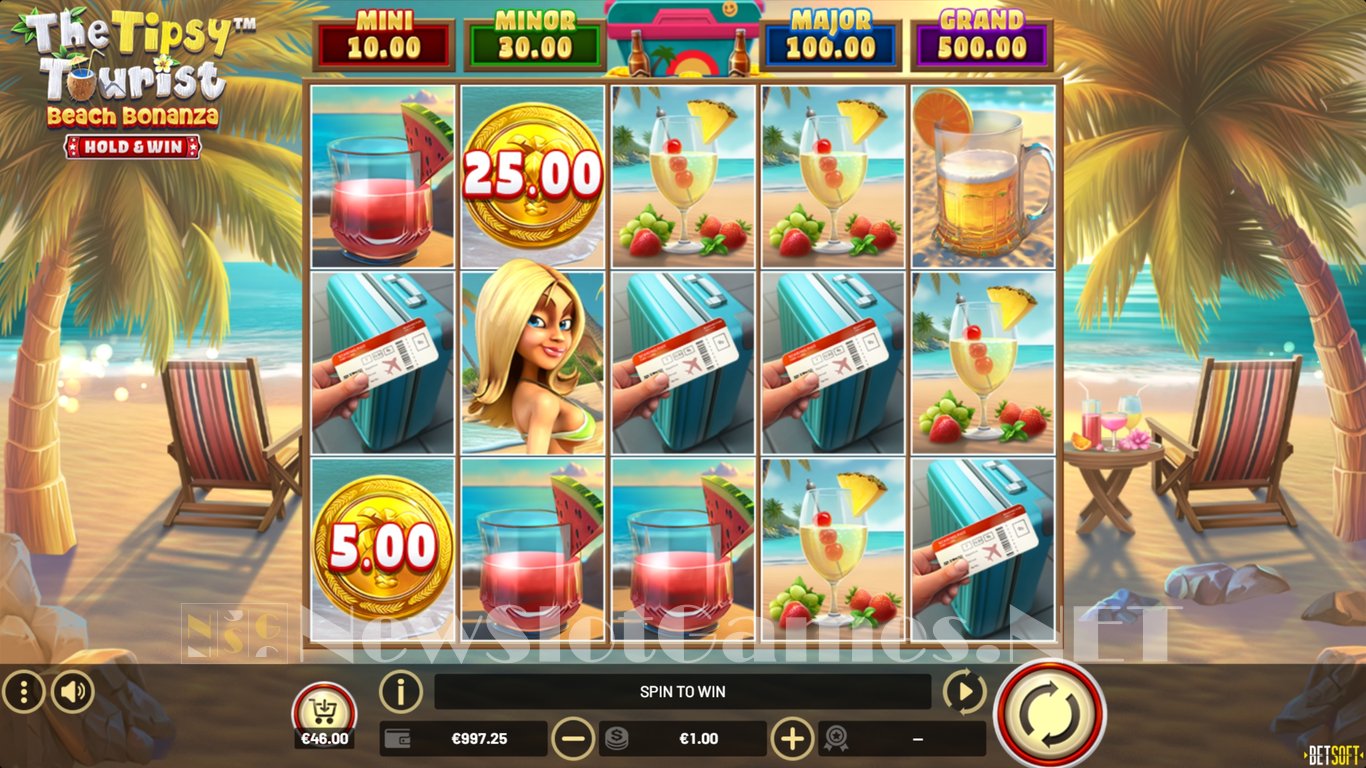 The Tipsy Tourist Beach Bonanza Slot Slot Image in Demo - pic. 5