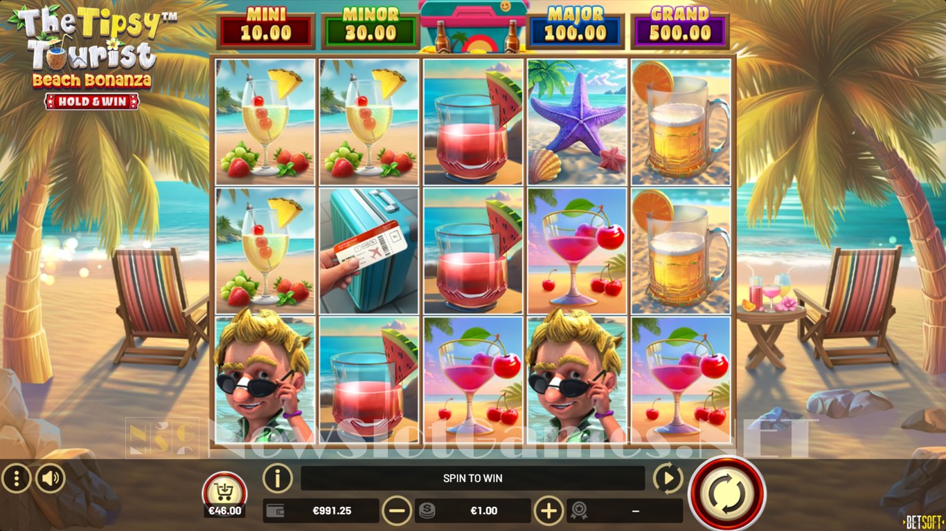 The Tipsy Tourist Beach Bonanza Slot Slot Image in Demo - pic. 7