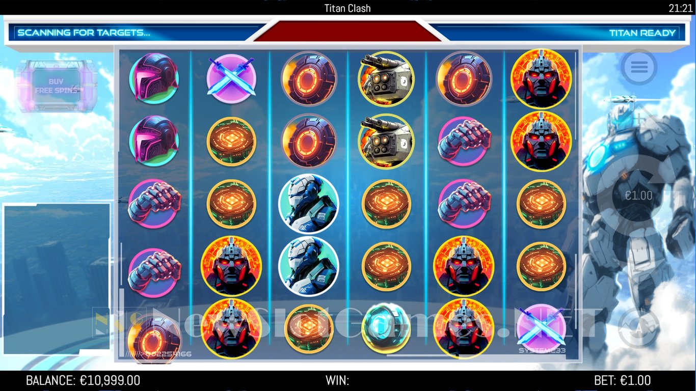 Titan Clash Slot Demo Image