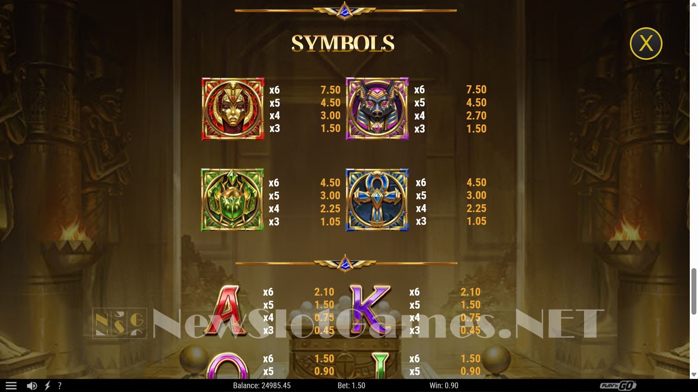 Tomb of Gold 2 Slot Slot Image in Demo - pic. 7