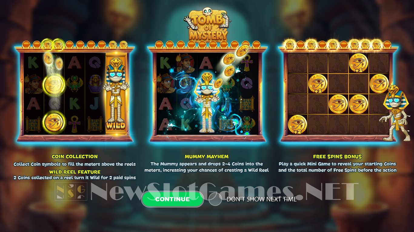 Tomb of Mystery Slot Demo Image