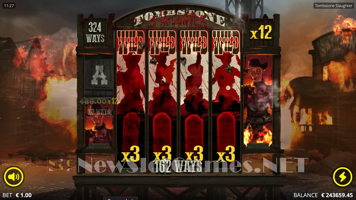 Tombstone Slaughter Slot Slot Image in Demo - pic. 15
