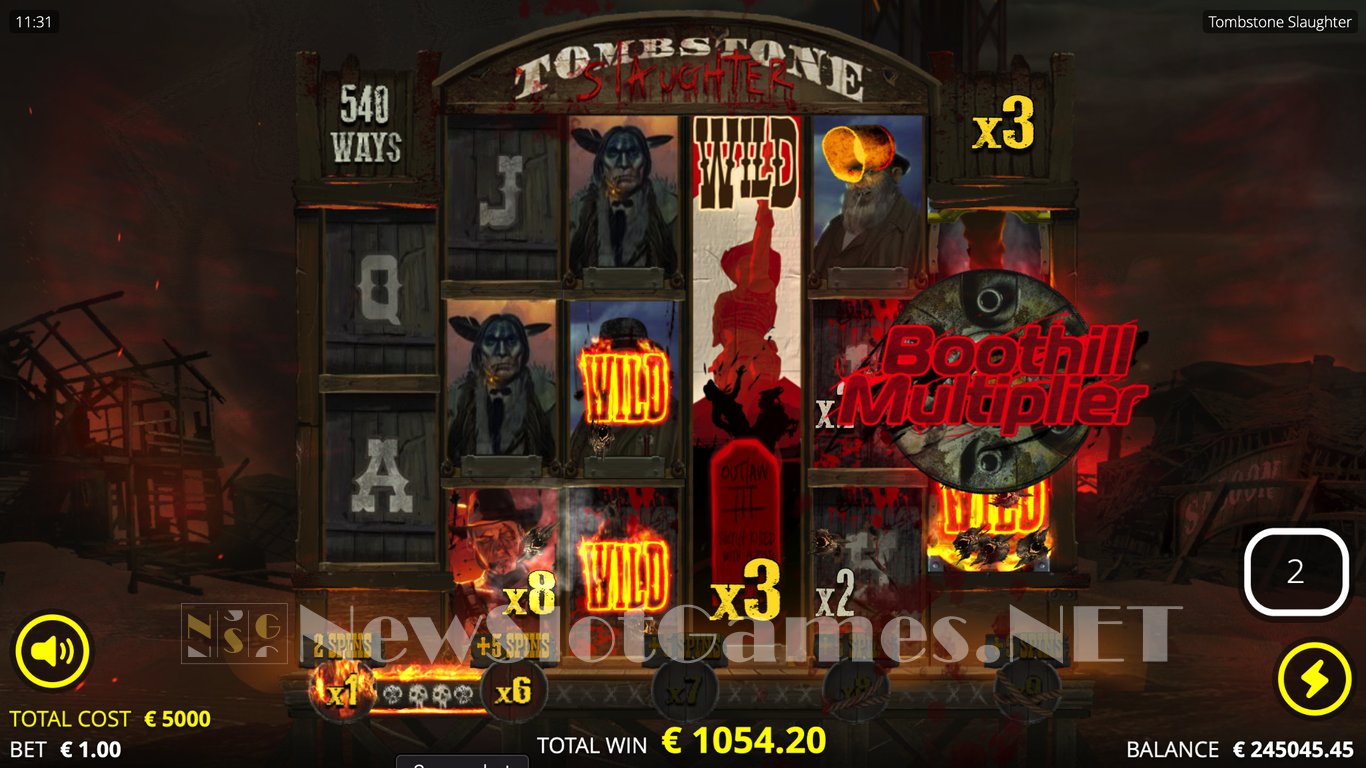 Tombstone Slaughter Slot Slot Image in Demo - pic. 3