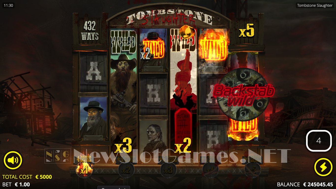 Tombstone Slaughter Slot Slot Image in Demo - pic. 7