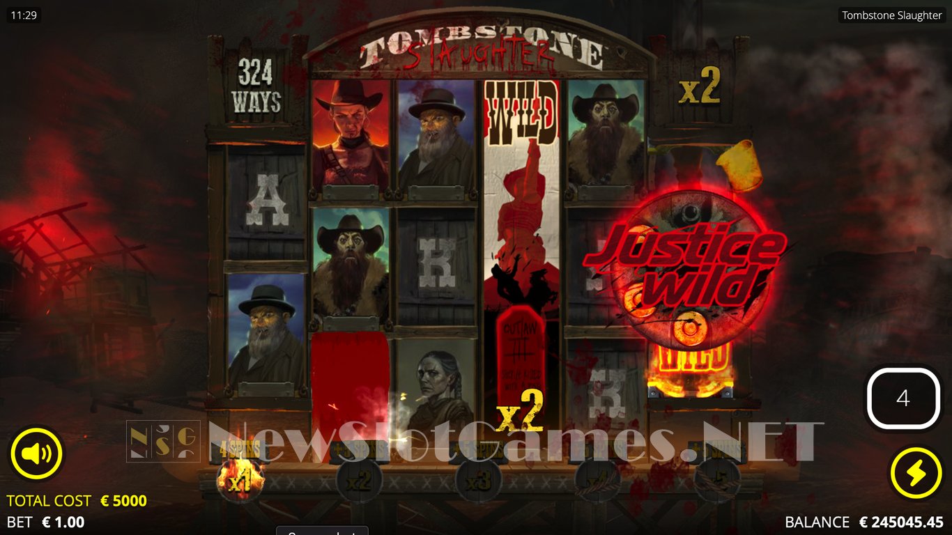 Tombstone Slaughter Slot Slot Image in Demo - pic. 8