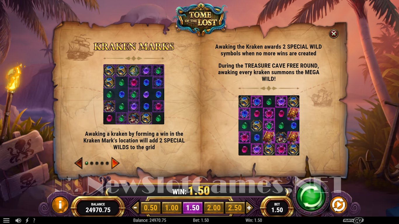 Tome of the Lost Slot Slot Image in Demo - pic. 7