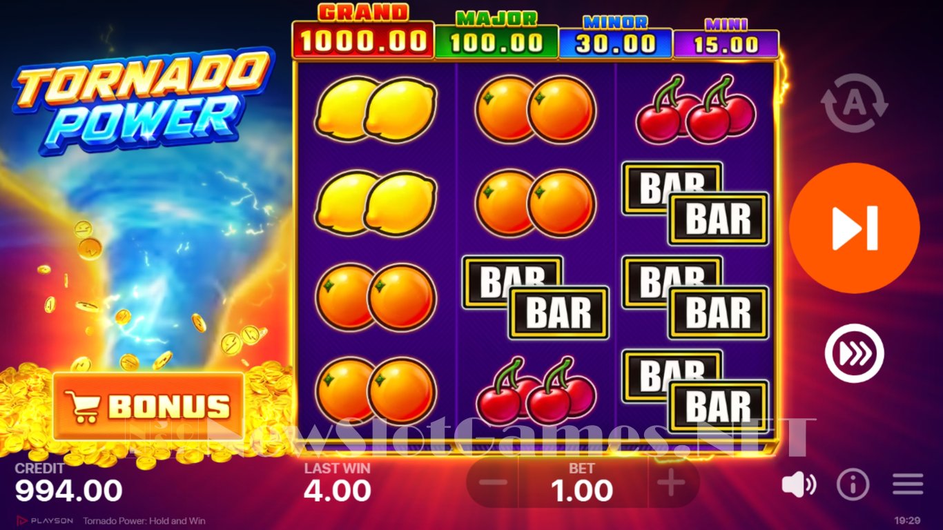 Tornado Power Hold and Win Slot Slot Image in Demo - pic. 4