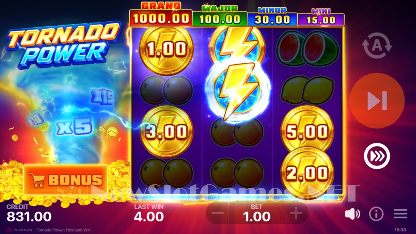Tornado Power Hold and Win Slot Slot Image in Demo - pic. 5