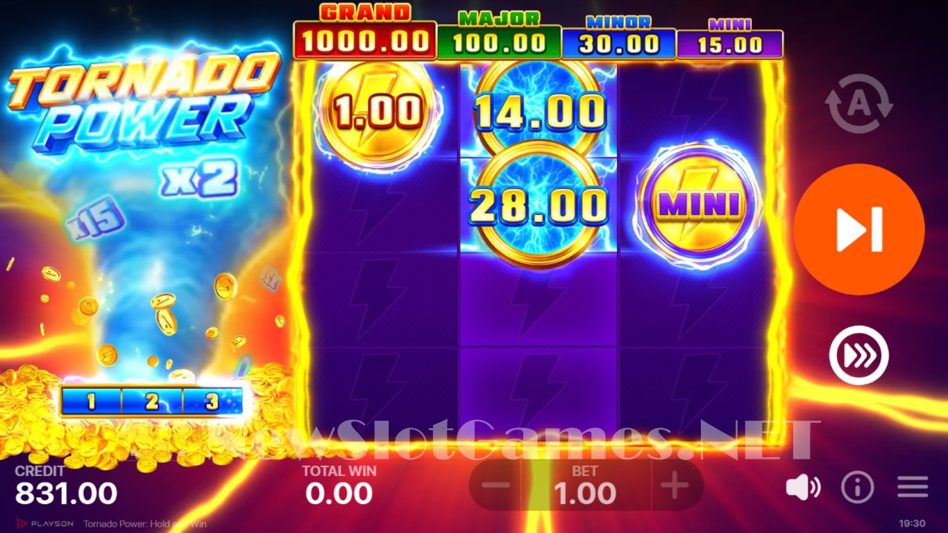 Tornado Power Hold and Win Slot Slot Image in Demo - pic. 6