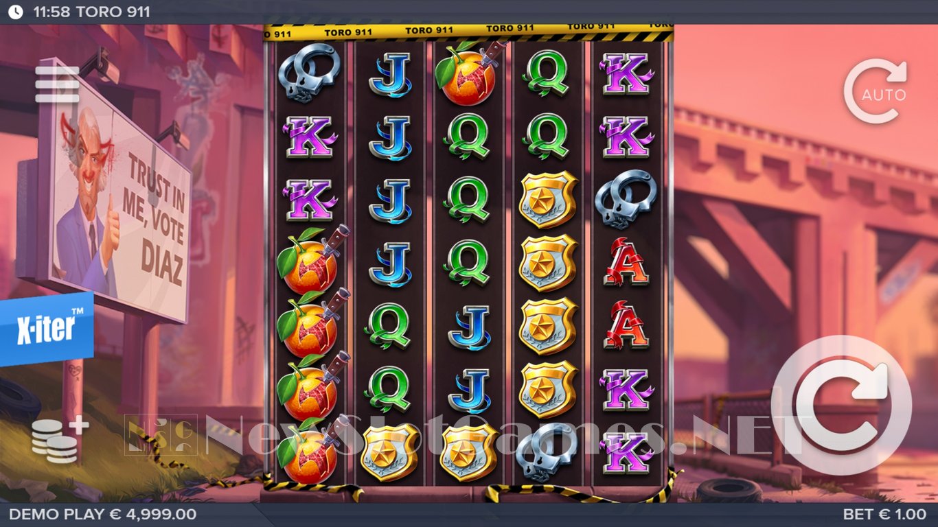 Toro 911 Slot Demo Image