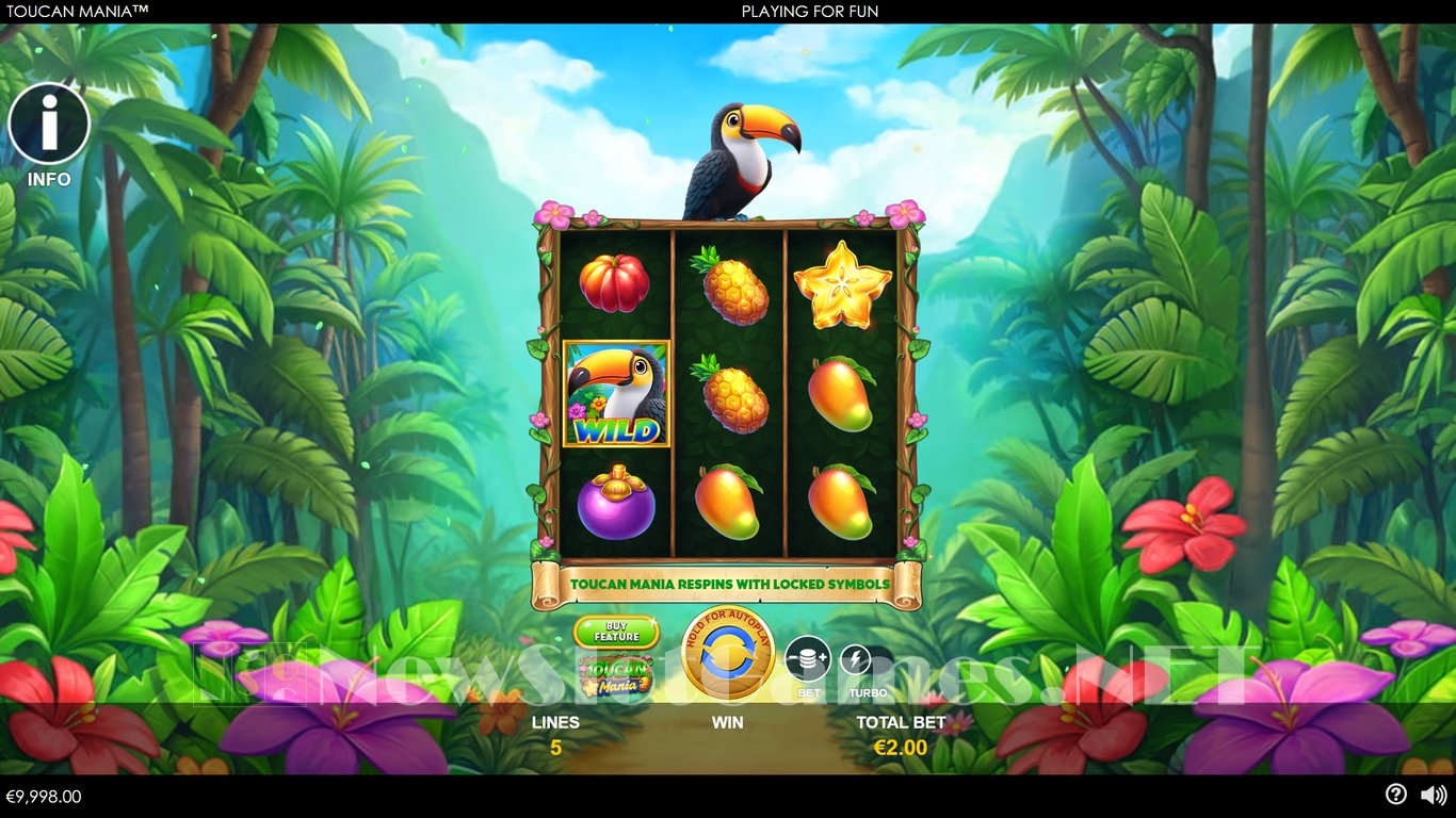 Toucan Mania Slot Demo Image