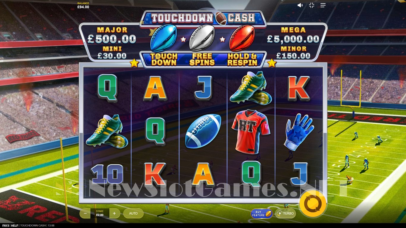 Touchdown Cash Slot Demo Image