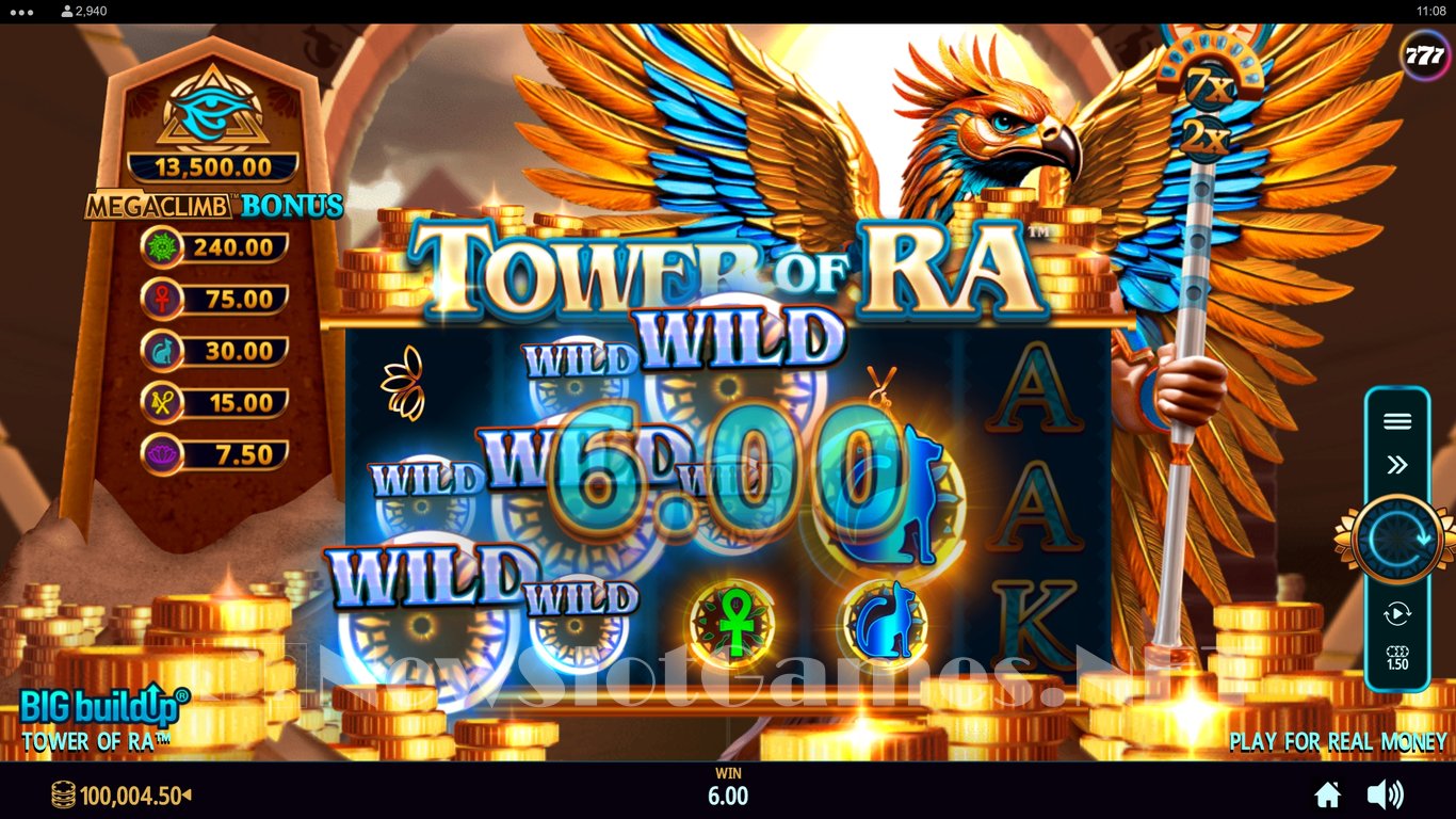 Tower of Ra Slot Demo Image