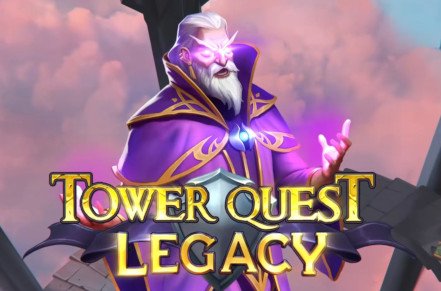 Tower Quest Legacy Slot Logo