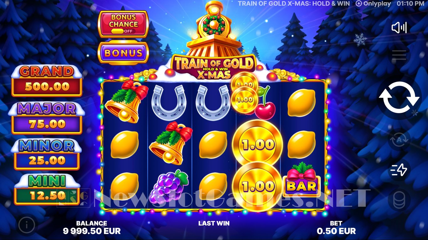 Train of Gold X-Mas Hold & Win Slot Demo Image