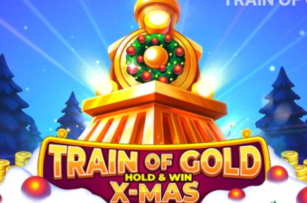 Train of Gold X-Mas Hold & Win Slot Logo