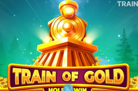 Train of Gold Hold & Win Slot Logo