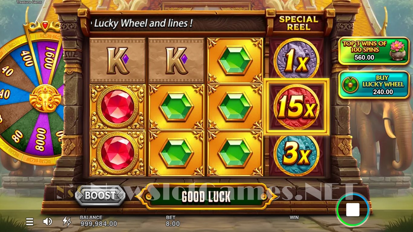 Treasure Gems Slot Demo Image